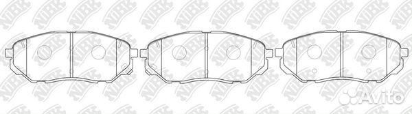 Колодки тормозные дисковые