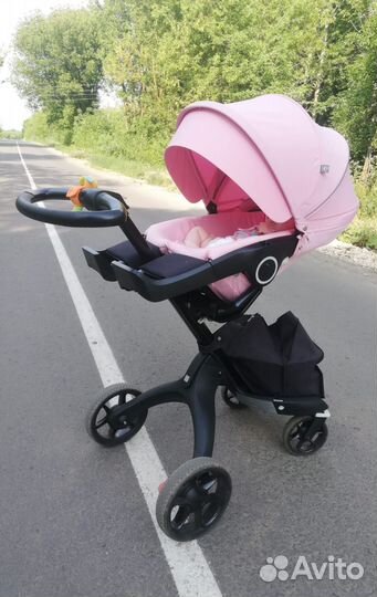 Коляска stokke xplory v6 черная