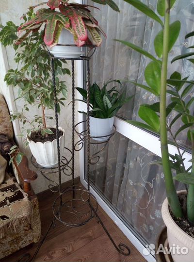 Кованная подставка для цветов