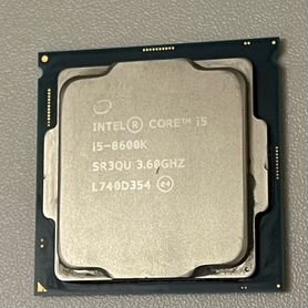 Процессор intel core i5 8600k