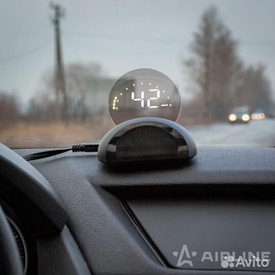 Дисплей проекционный HUD, спидометр с встроенным к