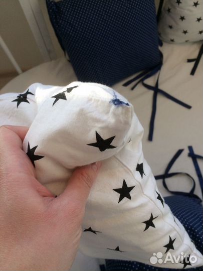 Бортики-подушки для кроватки