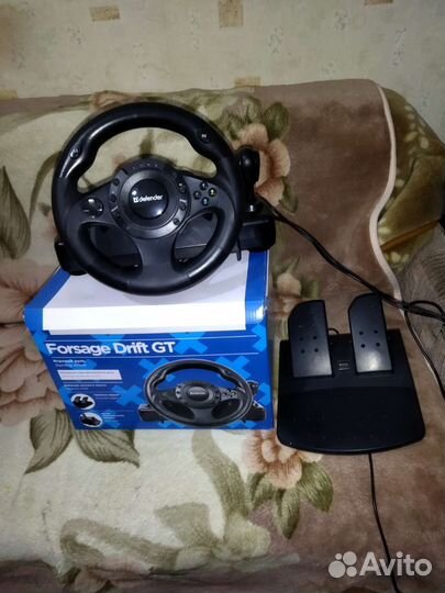 Игровой руль Defender forsage drift gt