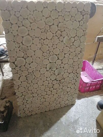 Панно из можжевельника,стволы