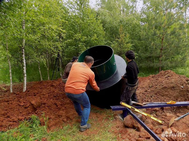 Автономная канализация под ключ. В любой грунт