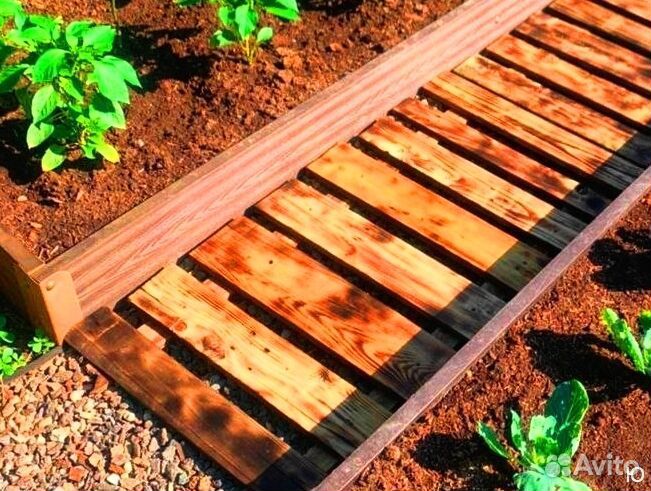 Грядочная доска из дпк от производителя