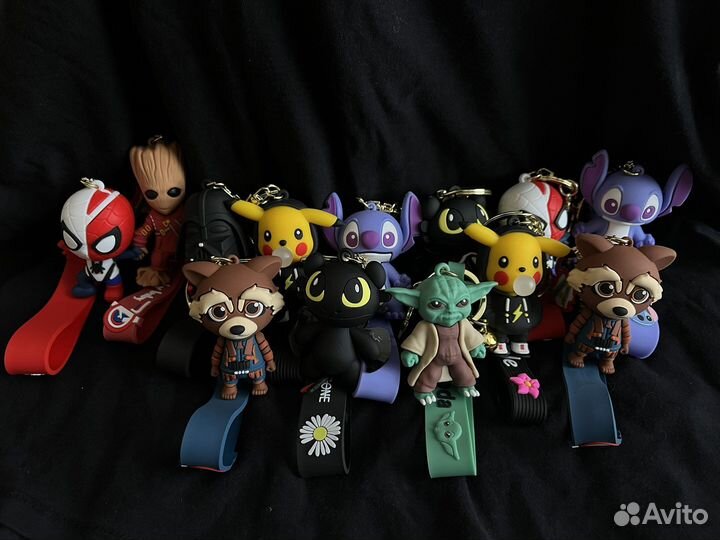 3D Брелки персонажи фильмов