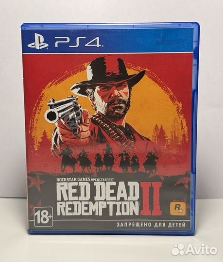 Red dead redemption 2 ps4 диск