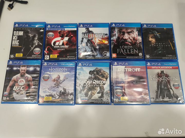 Игры диски Sony PS4 PS5