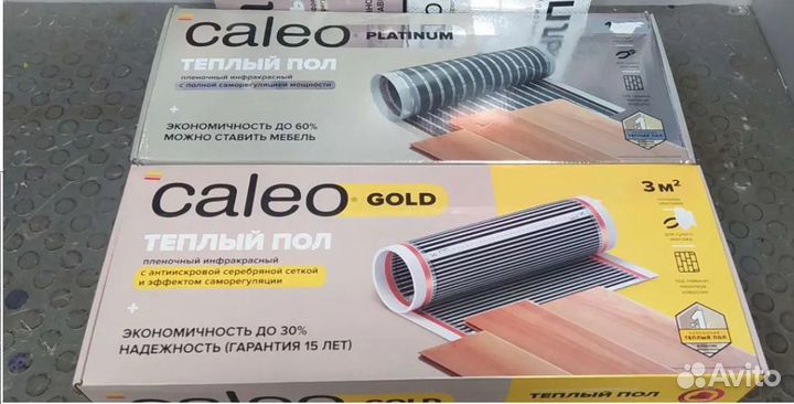 Электрический теплый пол caleo