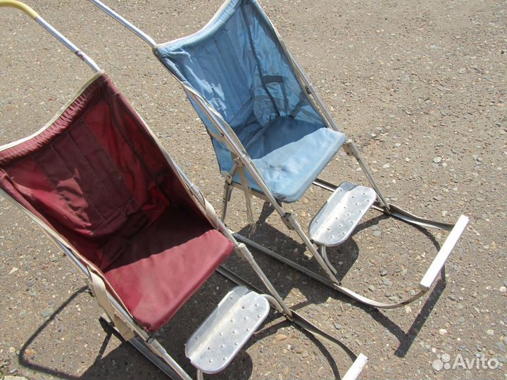 Санки складывающиеся, лёгкие