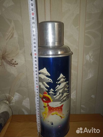 Термос китайский СССР, с запасной колбой