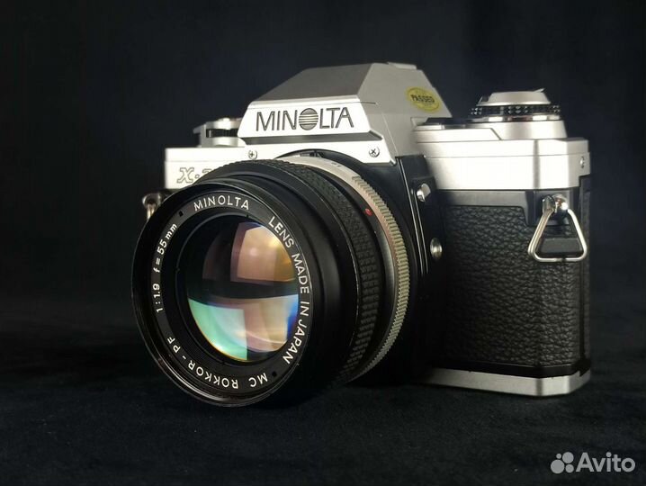 Minolta X370+ PF 55mm/1.9