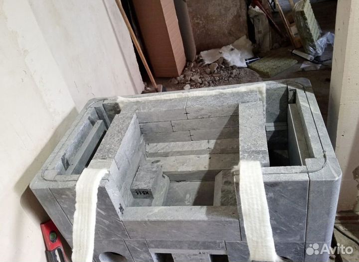 Камин теплонакопительный