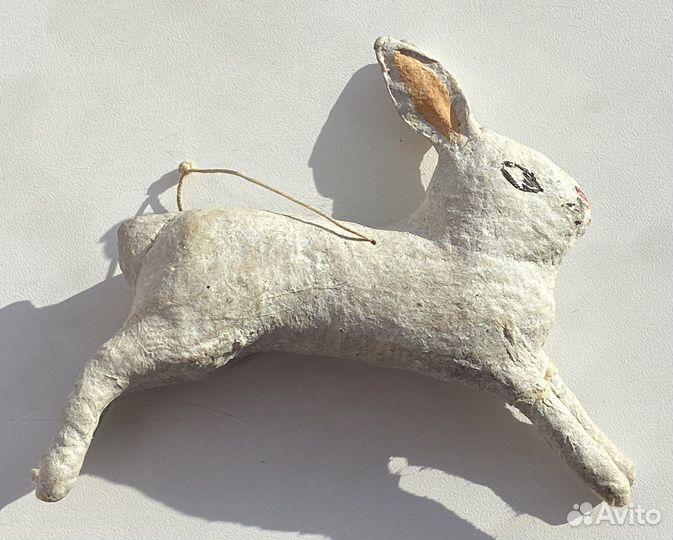 Ватные елочные игрушки СССР