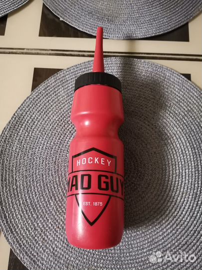 Бутылка для воды хоккейная