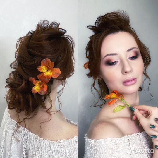 Прически, макияжи. Обучение