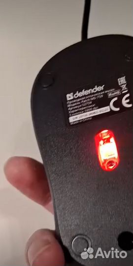 Компьютерная мышь, проводная Defender