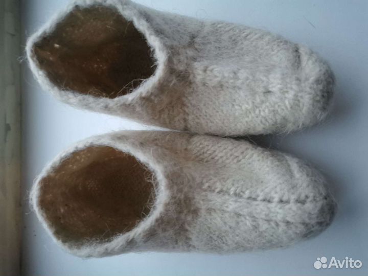 Носки (пинетки) шерстяные р. 37