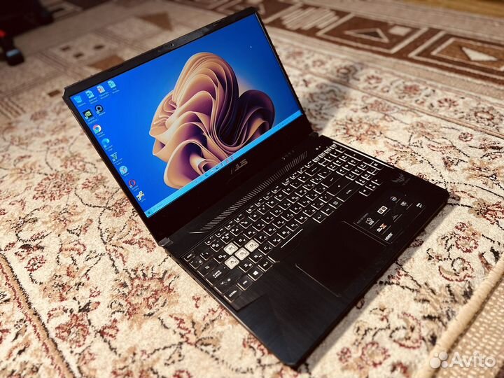 Игровой монстр Asus Ryzen 5-3550h/GTX1050 3гб