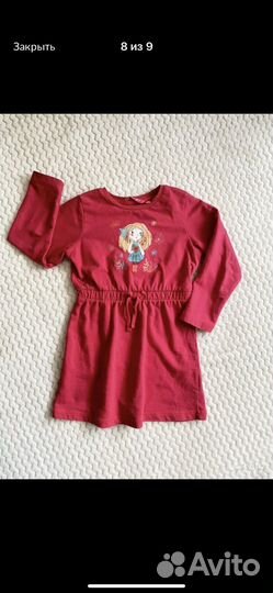 Вещи пакетом на девочку 92р