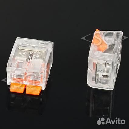 Соединитель клеммный PCT-412 (аналог wago 221-412)