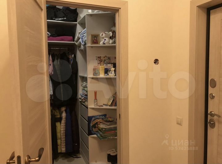 1-к. квартира, 55,2 м², 13/17 эт.