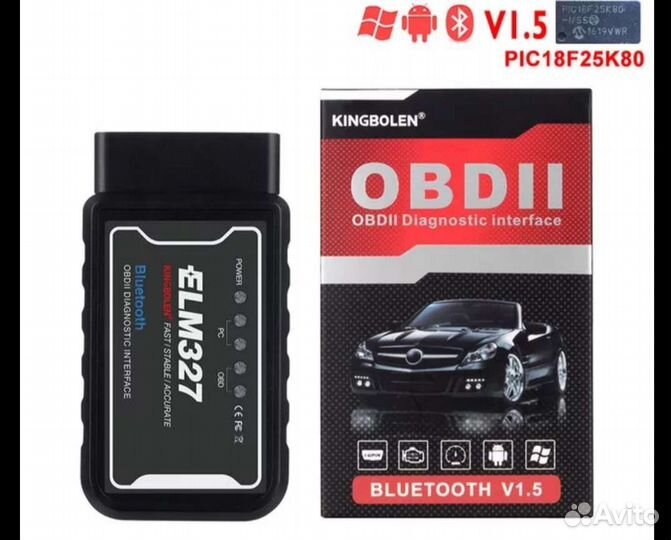 Новый сканер диагностики автомобиля Elm327 Obd2