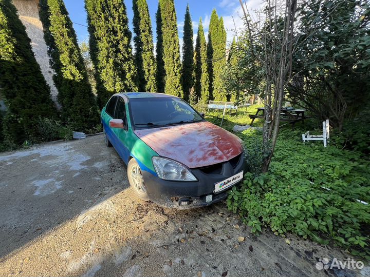 Mitsubishi Lancer 1.6 AT, 2004, битый, 303 013 км