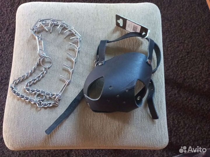 Намордник для собак,и строгий ошейник