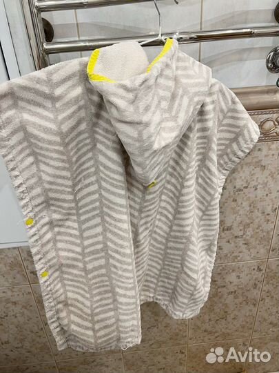 Полотенце уголок детское на кнопках для малыша