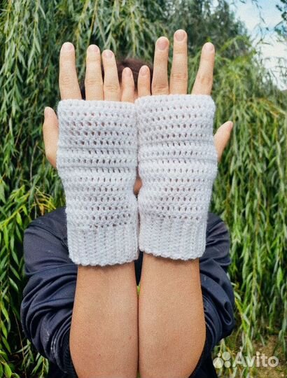 Перчатки митенки