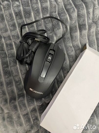 Проводной комплект клавиатура и мышь