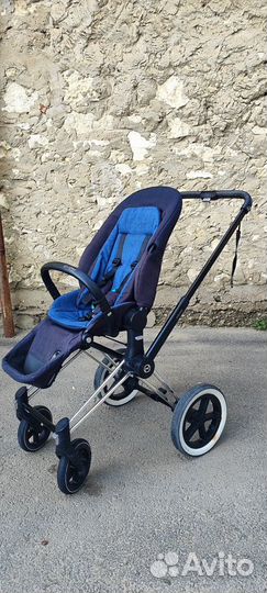 Прогулочная коляска cybex priam platinum