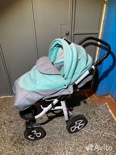 Коляска 3 в 1 Adamex Barletta ECO