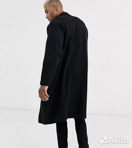 Легкое трикотажное пальто в стиле oversize ASOS