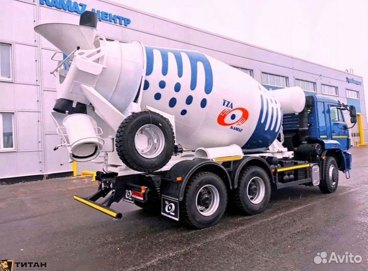 Доставка бетона миксером