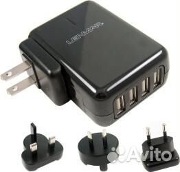 Зарядное устройство Lenmar acusb4 на 4 USB новое