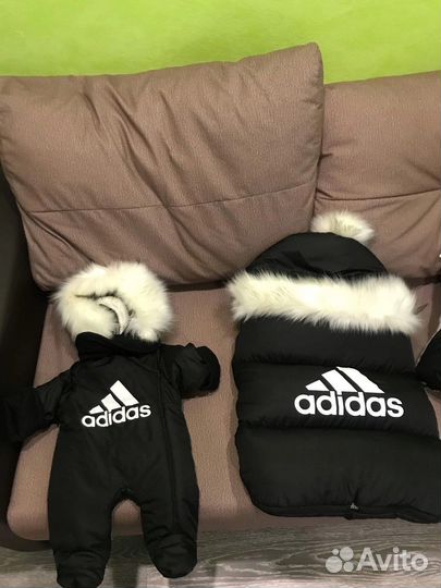 Зимний комплект для новорожденного