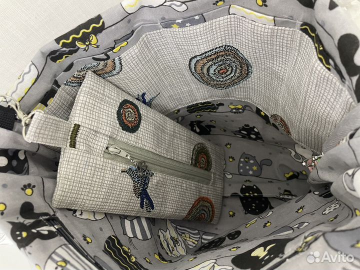 Проектная сумка для вязания