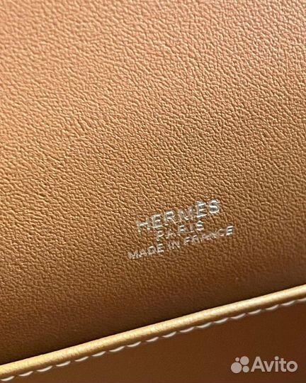 Сумка hermes kelly pochette gold 22cm swift