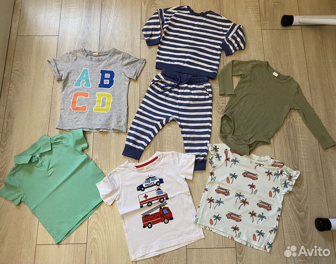 Фирменные вещи H&М на мальчика 86-92 размер