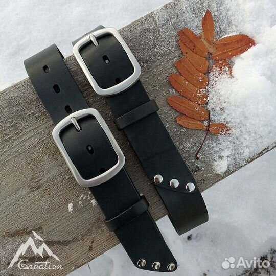 Ремни из натуральной кожи