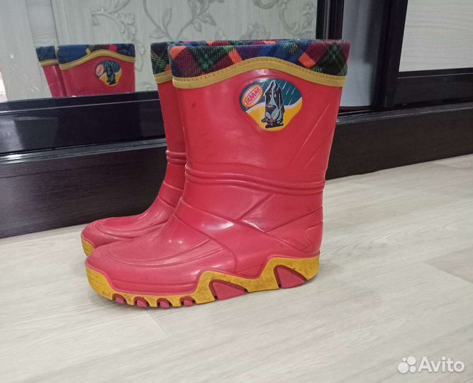 Резиновые сапоги 34