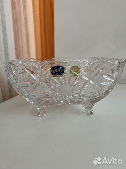 Хрустальная ваза Богемия