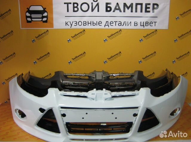 Бампер Ford Focus 3 крашенный в цвет (Любой)