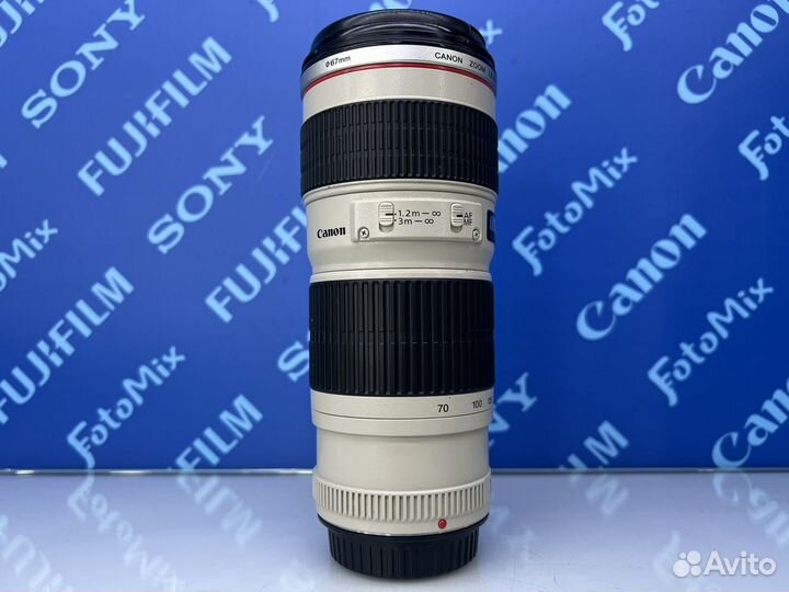 Canon ef 70-200mm f/4 L USM (sn:6162)
