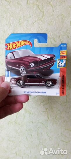 Mustang hot wheels