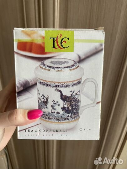 Кружка заварочная керамическая