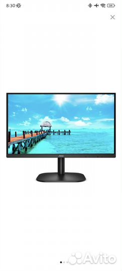 Монитор для компьютера AOC 24 75гц, VA. Обмен